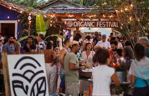 Está chegando o Organic Festival Trancoso