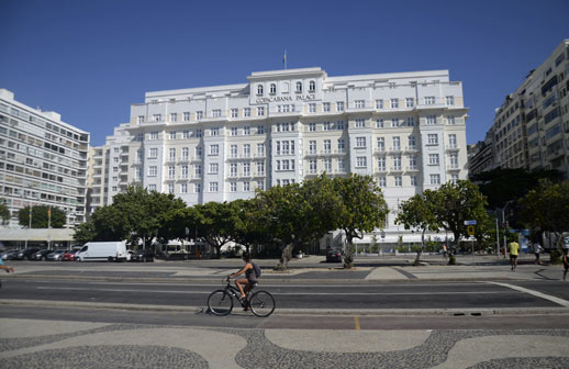 O Copacabana Palace fez 100 anos