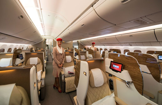 Emirates terá uma quinta frequência semanal ao Rio 
