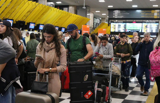 Quase um milhão de turistas internacionais em janeiro