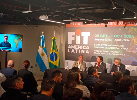 O Brasil foi apresentado como convidado na FIT em Buenos Aires