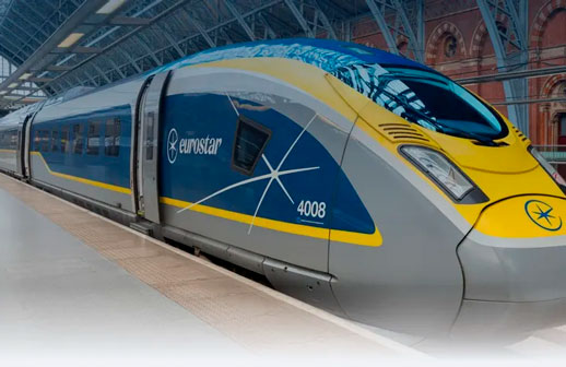 Eurostar expandirá sua rede europeia com novas rotas de Londres para Frankfurt e Genebra