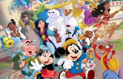Disney anuncia nova área “The Walt Disney Studios” com personagens icônicos e animação clássica