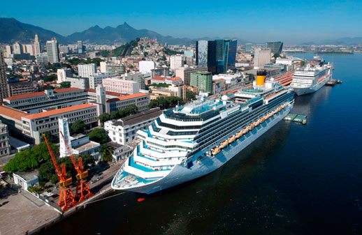 Brasil perde navios e freia avanço dos cruzeiros na temporada 2025/2026