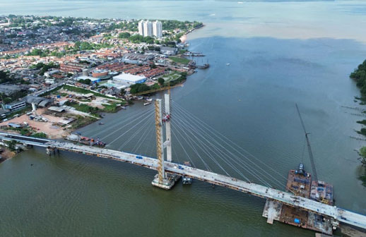 Porto de Outeiro e nova ponte de acesso serão inaugurados antes da COP30 em Belém