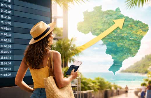 Mulheres brasileiras priorizam voos ao Norte e Nordeste