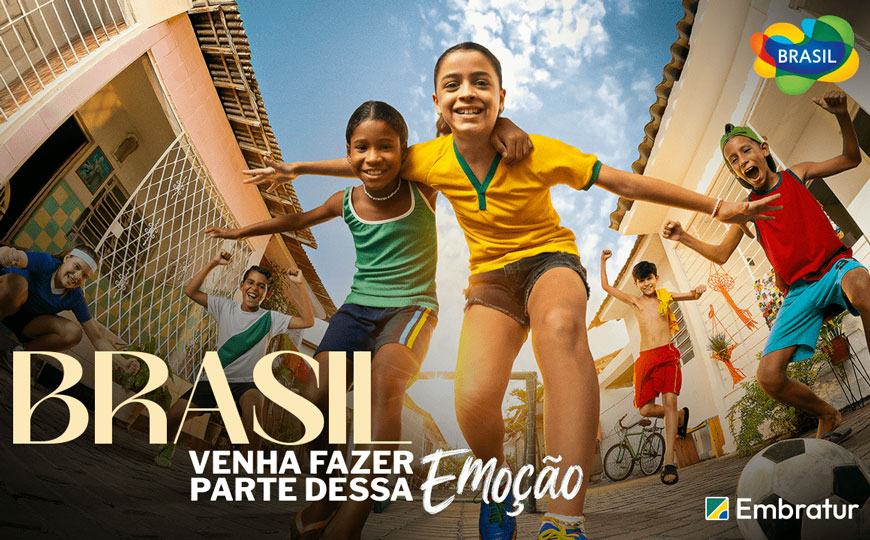 Brasil leva “Come join this feeling” ao exterior com foco na Copa e no Mundial feminino