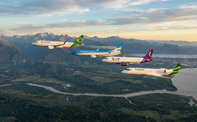 Acordo ALAS abre caminho para maior integração aérea entre Brasil, Argentina, Chile e Paraguai