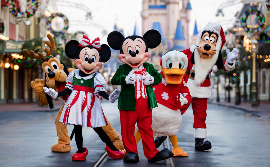 Disney World anuncia sua programação de Natal 2026
