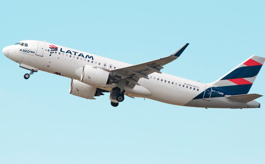Latam amplia em 13% oferta doméstica no Brasil para temporada de verão