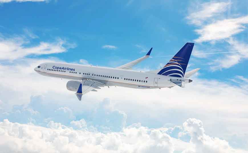 Copa Airlines amplia voos em seis capitais para o verão